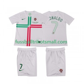 Fußballtrikots Portugal Cristiano Ronaldo 7 2012 Retro Kinder Kurzarm Auswärts-trikot kaufen
